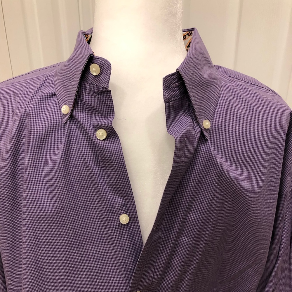 Purple Neiman Marcus dress shirt